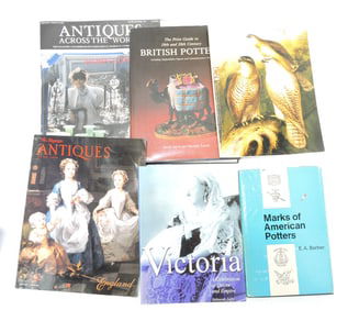 A selection of reference books from the