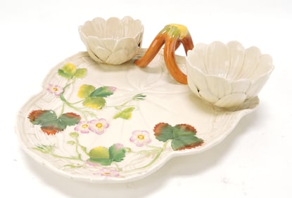 George Jones creamware strawberry