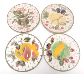 Wedgwood Argenta majolica lot of