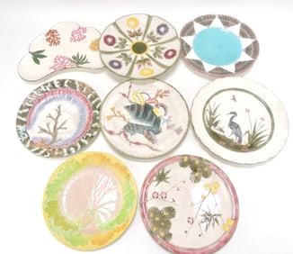 Wedgwood Argenta majolica lot of