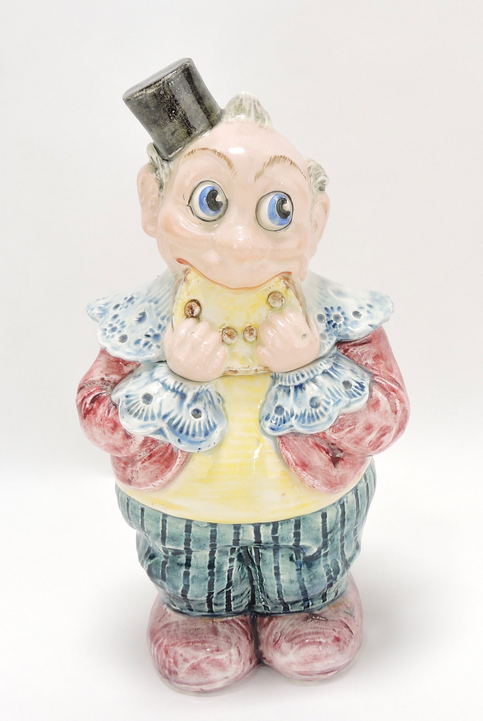 Palmer Cox Brownie tobacco jar,: 10"