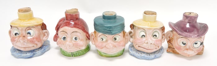 Palmer Cox Brownie lot of 5 -