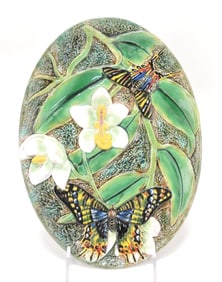George Jones majolica butterfly
