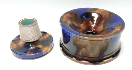 Wedgwood majolica mottled match