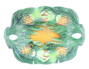 George Jones majolica pineapple