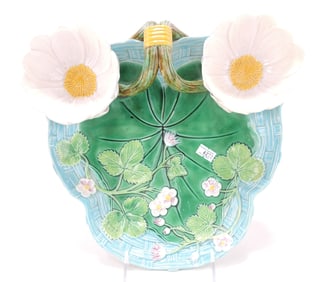 George Jones majolica turquoise