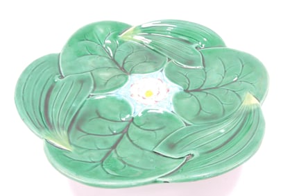 George Jones majolica pond lily
