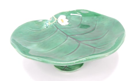 George Jones majolica lily pad