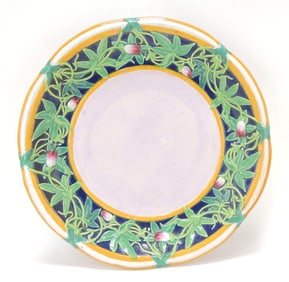 Minton majolica Passion Flower