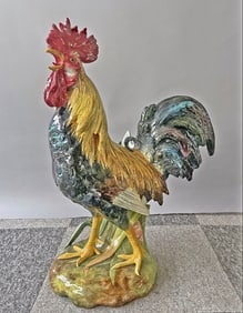 Rare monumental Delphin Massier