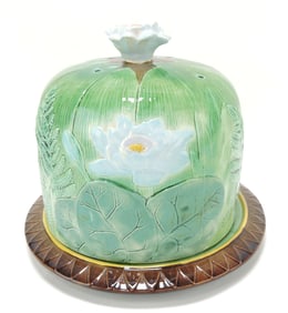 Holdcroft majolica pond lily cheese