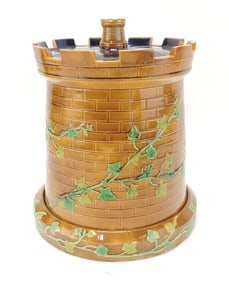 Brownfield majolica castle cheese