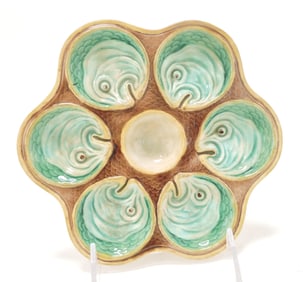 Wedgwood majolica six well escargot