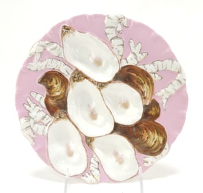 Haviland porcelain turkey style oyster