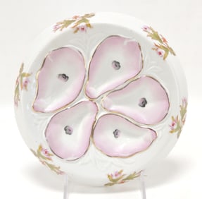 Porcelain 8 1/2" five well 'Flying Saucer'
