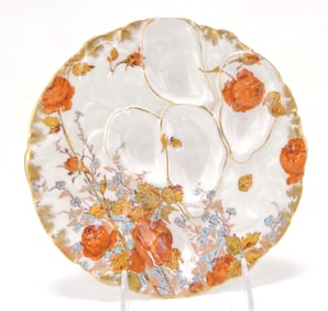 Haviland 8 3/4" turkey style oyster plate