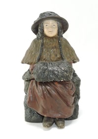 Bernard Block terra cotta figural