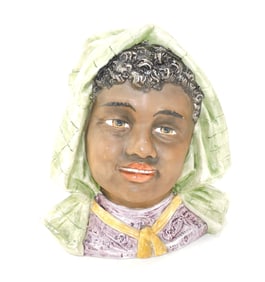 Majolica Black Americana figural