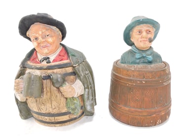J. Maresch terra cotta figural tobacco