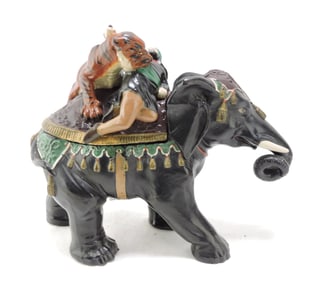 WS & S terra cotta figural tobacco