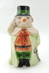 Austrian porcelain figural tobacco
