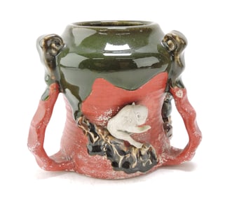 Japanese Sumida Gawa tri-handled