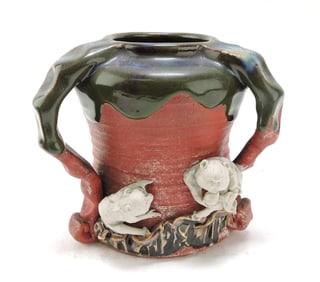 Japanese Sumida Gawa tri-handled