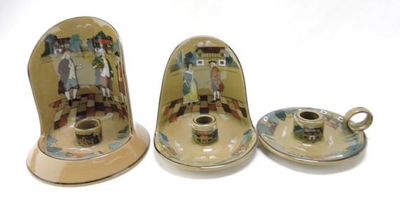 Buffalo Pottery Deldare Ware lot of