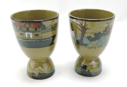 Buffalo Pottery Deldare Ware lot of