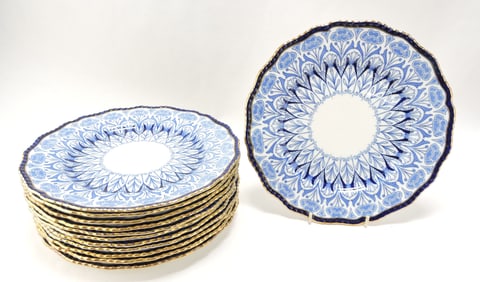 Doulton Burslem set of 12 - 10"