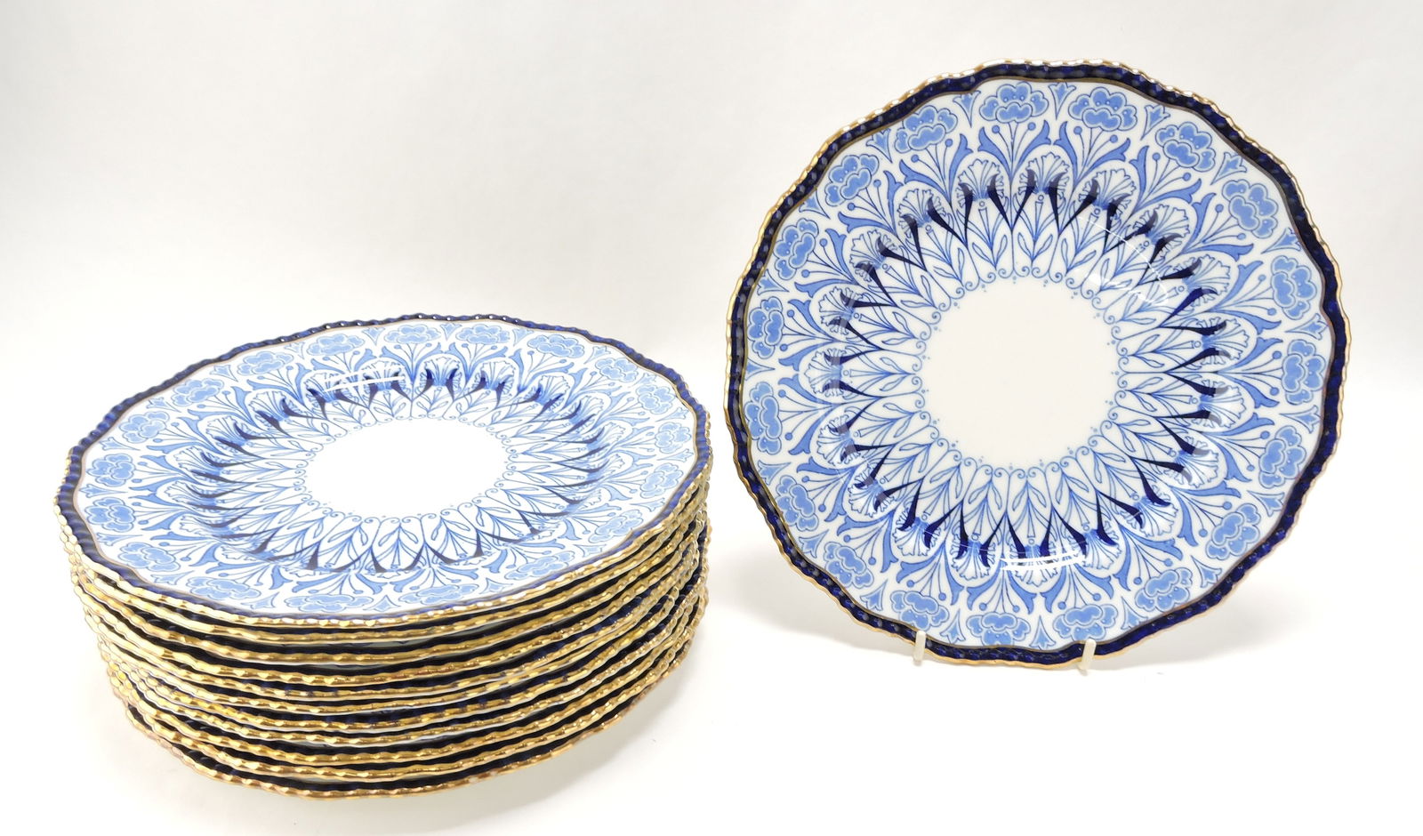 Doulton Burslem set of 12 - 10" (1 of 3)