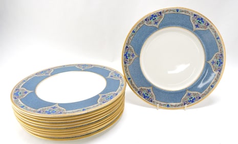 Royal Worcester set of 11 - 10 1/2"