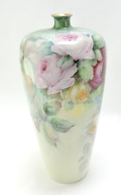 Rosenthal hand painted porcelain vase