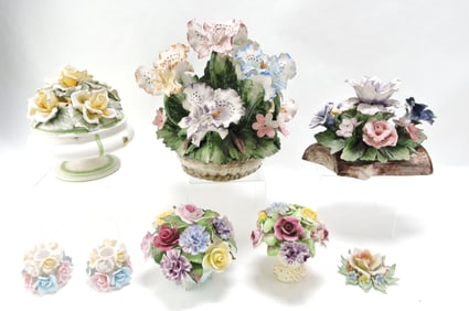 Capodimonte and other makers lot of
