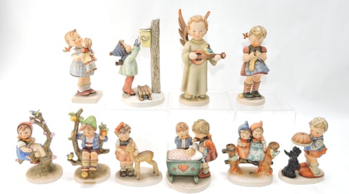 Hummel lot of 10 figures, 5" to