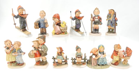 Hummel lot of 12 figures,