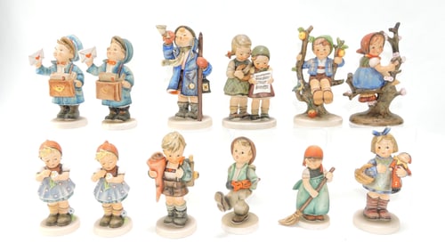 Hummel lot of 12 figures,