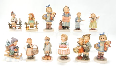 Hummel lot of 12 figures,