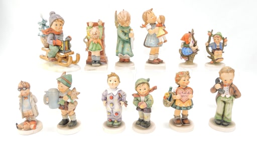 Hummel lot of 12 figures,