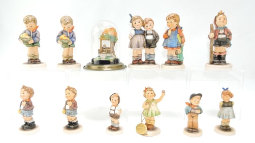 Hummel lot of 12 figures,