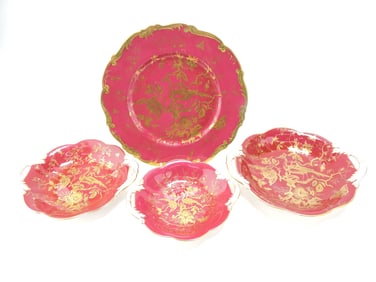 Coalport Bone China lot of 4 pieces