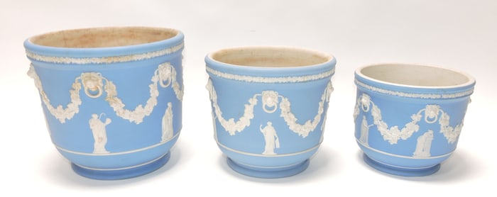 Wedgwood light blue Jasperware