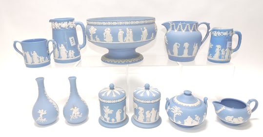 Wedgwood light blue Jasperware