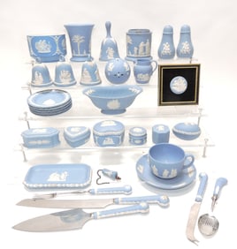 Wedgwood light blue Jasperware