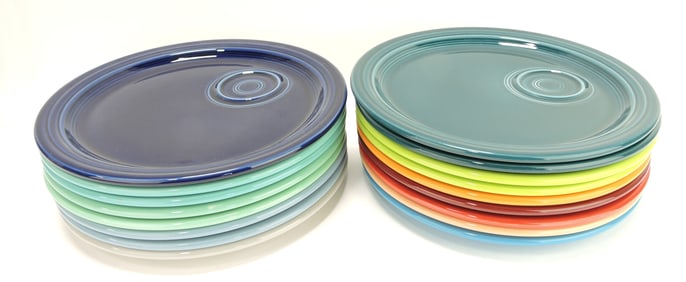 Fiesta Post 86 lot of 17 - 10 1/2"