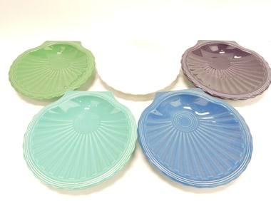 Fiesta Post 86 lot of 5 - 8 1/2" shell