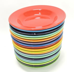 Fiesta Post 86 lot of 20 deep plates
