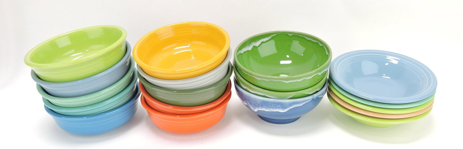 Fiesta Post 86 lot of 18 bowls,: mixed