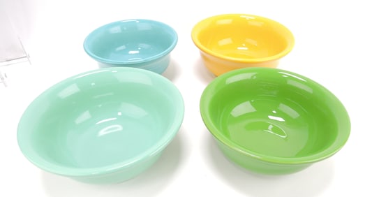 Fiesta Post 86 lot of 4 mixing bowls