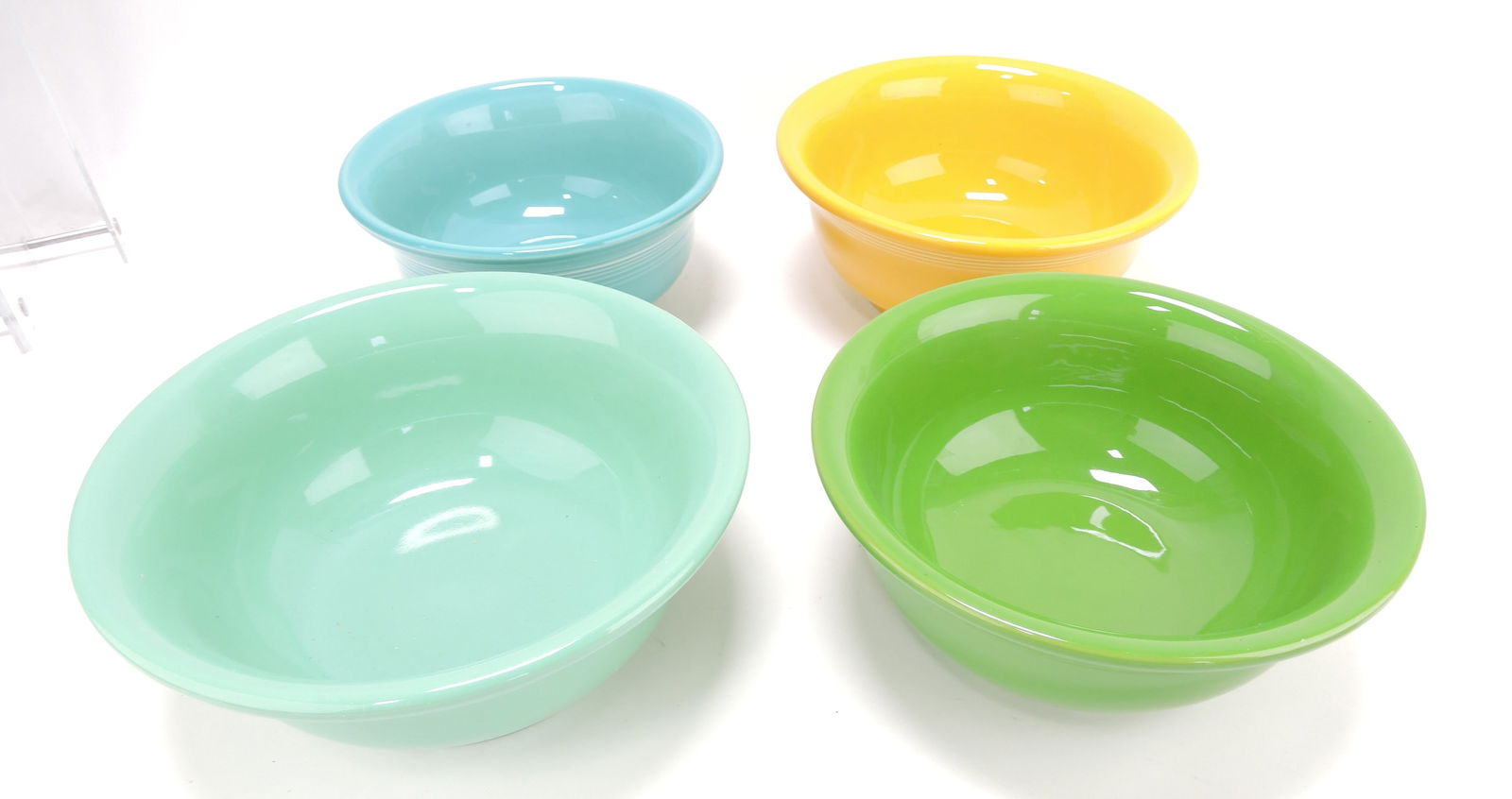 Fiesta Post 86 lot of 4 mixing bowls (1 of 1)